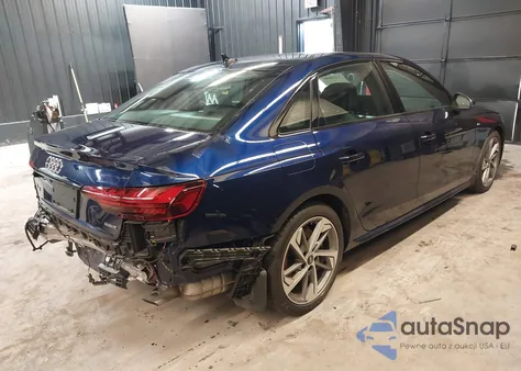 2021 Audi A4 Premium Plus 45 Tfsi S Line Quattro S Tronic z USA, uszkodzony, nr VIN WAUEAAF49MA038004